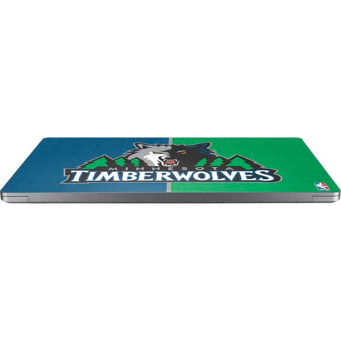NBA Minnesota Timberwolves Canvas Universal Laptop 12in (9.8 x 6.8in) Skin